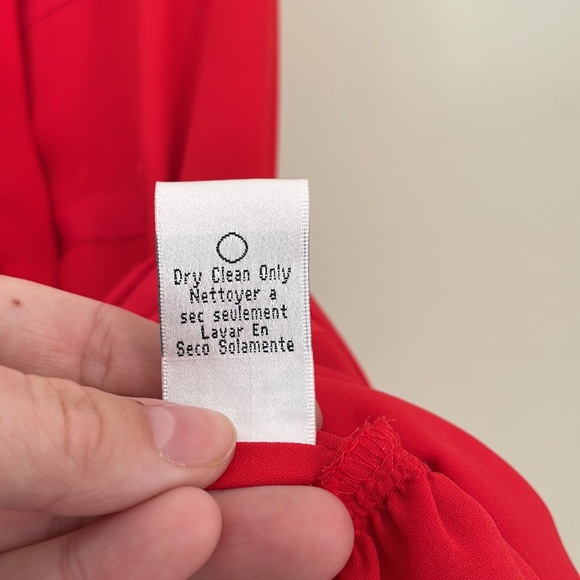 SALE 3 for $15 Red Button Down Dress - Picture 7 of 10